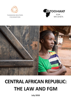 Central African Republic: The Law and FGM/C (2018, English)